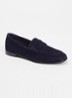 Aca loafer van suède - Donkerblauw