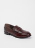 Albin loafer van leer - Bordeauxrood