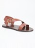 Welbi sandaal van leer - Cognac