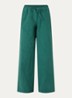 Basma high waist chino met trekkoord - Groen