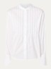 Bellamy blouse met structuur - Wit