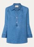 Belou tuniek van chambray - Indigo