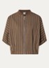 Benedict jack met streepprint - Bruin