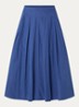 Blume midi A-lijn rok - Indigo