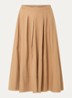 Blume midi A-lijn rok - Cognac