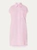Bree midi blousejurk met streepprint - Roze