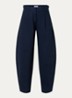 Clinton high waist balloon fit chino met steekzakken - Donkerblauw