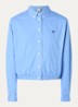Jack met logo en steekzakken - Blauw