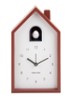 Modern Cuckoo wekker - Roodbruin
