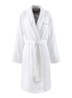 Astral badjas met logo- en backprint - Wit