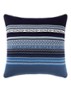 Jakado sierkussenhoes 45 x 45 cm - Donkerblauw
