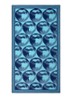 K Apple strandlaken - 500 gr/m² - 90 x 160 cm - Blauw