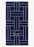 K Tatami strandlaken 90 x 170 cm - Donkerblauw