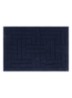 Weave badmat 55 x 80 cm - Donkerblauw