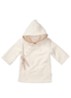 Dijon Daily badjas met capuchon - Wit