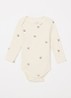 Babypak van  katoen met print - Beige