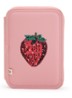 Clover potloden etui met kleurpotloden - Zalmroze