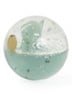 Glitter water speelbal 8 cm - Groen