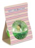 Glitter waterbal 8,2 cm - Groen