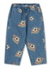 Magot straight leg jeans met print - Indigo