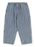 Magot straight leg jeans met print - Blauw