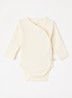 Minnie romper met ribstructuur - Creme