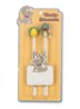 Pencil Friends pen en notitieblok - Ivoor