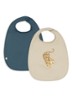 Slab met print set van 2 - Beige