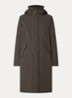 Gaia gewatteerde parka met capuchon - Bruin