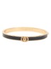 Chelsea bangle met kristal - Zwart
