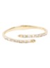 Eagle Bagette bangle met kristal - Wit