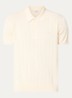 Fijngebreide pullover met logo - Creme