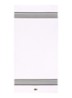 L Courtline badlaken - 420 gr/m2 - 70 x 140 cm - Zwart
