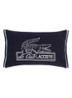 L Le Club sierkussenhoes 33 x 57 cm  - Donkerblauw