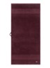 L Lecroco badhanddoek - 600 gr/m2 - 50 x 100 cm - Bordeauxrood