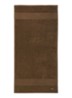 L Lecroco badhanddoek - 600 gr/m2 - 50 x 100 cm - Hazelnootbruin