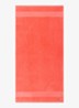 L Lecroco badlaken - 600 gr/m2 -  70 x 140 cm - Koraalrood