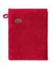 L Lecroco washand - 600 gr/m2 - 15 x 21 cm - Rood