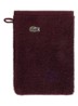 L Lecroco washand - 600 gr/m2 - 15 x 21 cm - Bordeauxrood