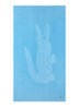 L Sport strandlaken van  katoen - 90 x 160 cm - Lichtblauw