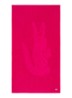 L Sport strandlaken van  katoen - 90 x 160 cm  - Roze
