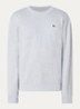 Sweater met logo en ronde hals - Grijsmele