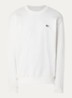 Sweater met logo en ronde hals - Wit