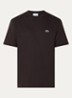 T-shirt met logoborduring - Buffle Brown / Bruin