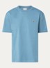 T-shirt met logoborduring  - Petrol