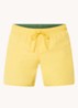 Uni zwemshorts met logo en steekzakken - Abrikoos