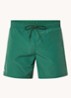 Uni zwemshorts met logo en steekzakken - Groen