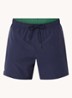 Uni zwemshorts met logo en steekzakken - Royalblauw