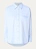 Itri blouse met borstzak - Lichtblauw