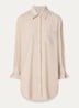 Salmia blouse met borstzak en streepprint - Khaki